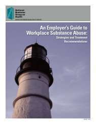 An Employer's Guide to Workplace Substance Abuse: Strategies