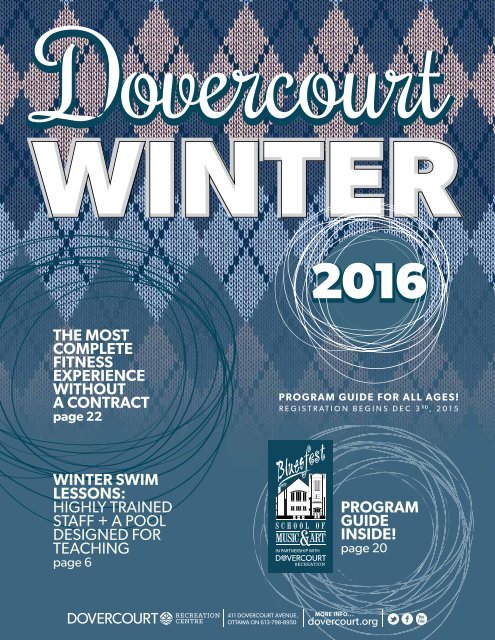 Dovercourt Winter 2016 Program Guide