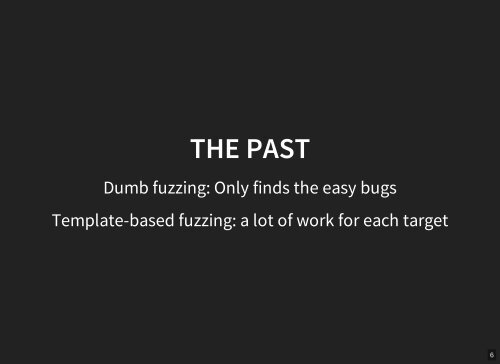 THE FUZZING PROJECT