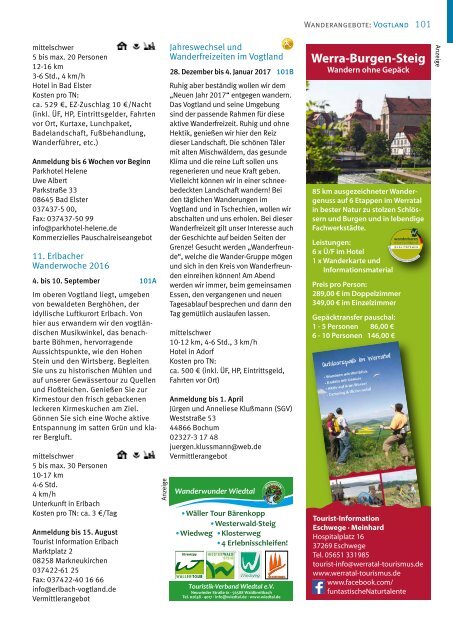 Ferienwandern 2016