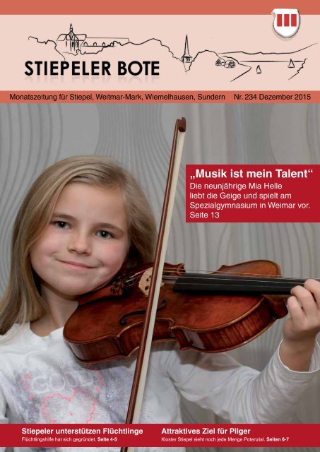 Stiepeler Bote 234 - Dezember 2015