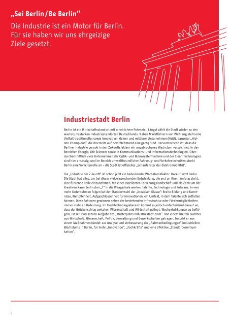 Masterplan Industriestadt Berlin 2010 – 2020