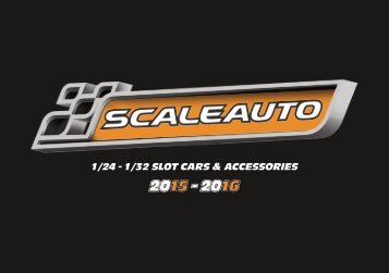 Catalog SCALEAUTO 2015 Catalog 2015-2016