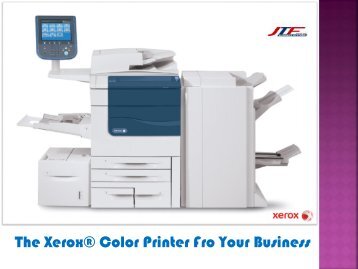Xerox Color Printers - JTF BUsiness Sysytems