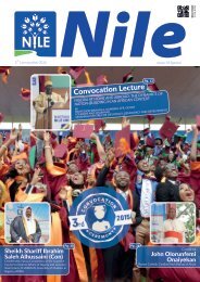 Nigerian Turkish Nile University 3rd Convocation Magazine