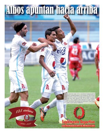 Suplemento Deportivo 16 de Noviembre de 2015