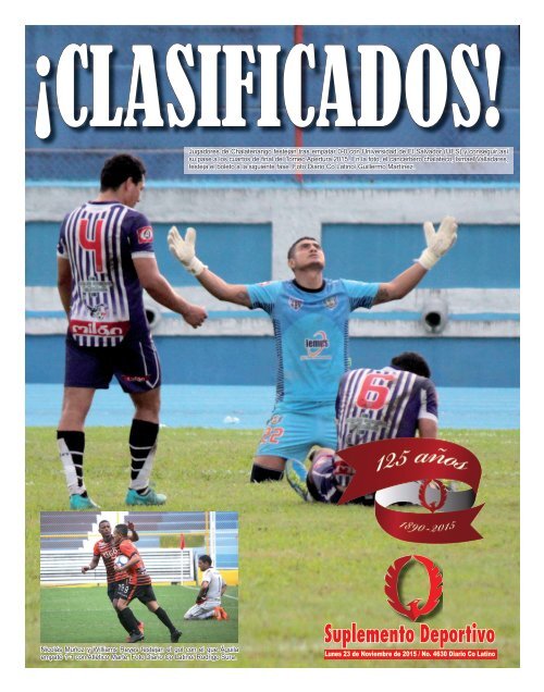 Suplemento Deportivo 23 de Noviembre de 2015 