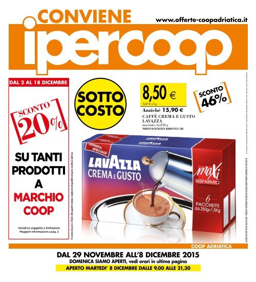 Ipercoop San Giovanni Teatino 29-08 Dicembre