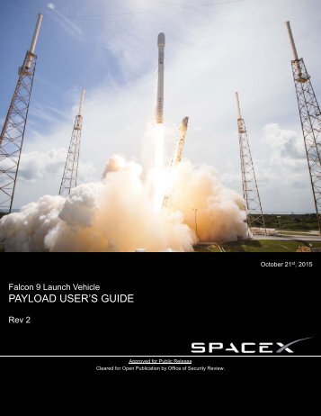 PAYLOAD USER’S GUIDE