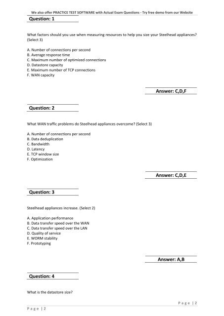 Pass4sure 101-01 Exam Questions & Practice Tests