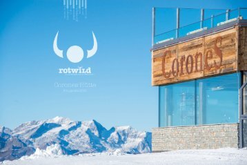 CORONESHÜTTE  Kronplatz | REOPENING Winter 2015