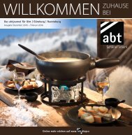 abtjournal für Ulm | Günzburg | Ravensburg Ausgabe Dez. 2015 – Feb. 2016
