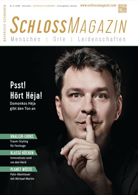 SchlossMagazin Bayerisch-Schwaben Dezember 2015