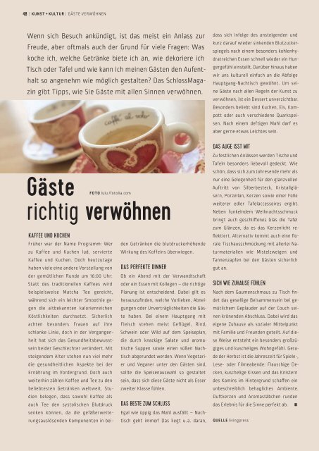 SchlossMagazin Bayerisch-Schwaben Dezember 2015