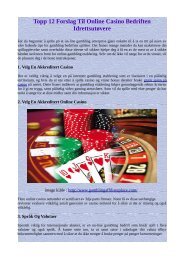 Topp 12 Forslag Til Online Casino Bedriften Idrettsutøvere