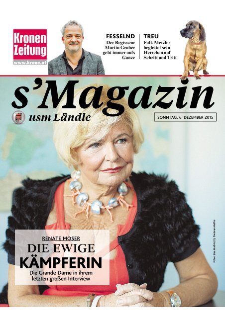 s'Magazin usm Ländle, 6. Dezember 2015	