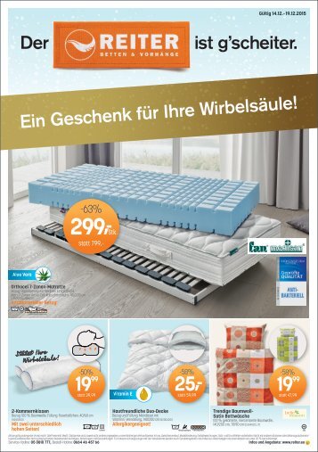 Wochenangebot Bad/Bett KW51