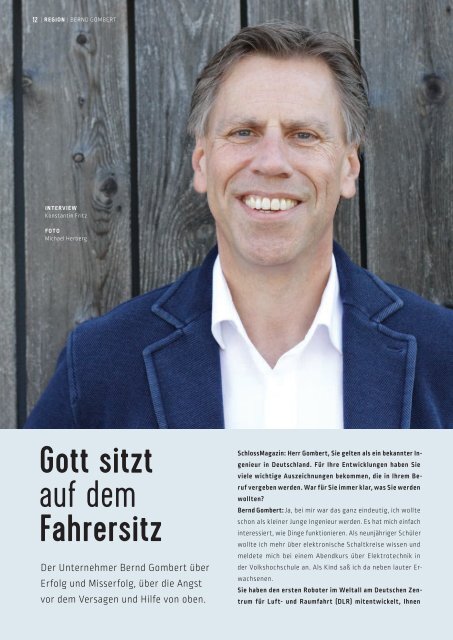 SchlossMagazin für das Fuenfseenland – Dezember 2015