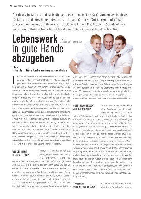 SchlossMagazin für das Fuenfseenland – Dezember 2015