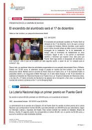 La Lotería Nacional deja un primer premio en Puente Genil