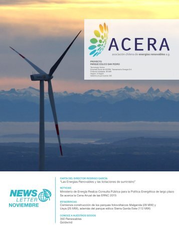 Newsletter ACERA Noviembre 2015