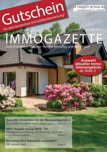 ImmoGazette Frühjahr 2016