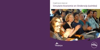 Circulaire Economie en Onderwijs (vo/mbo)