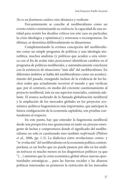 NEOLIBERALISMO EN AMÉRICA LATINA CRISIS TENDENCIAS Y ALTERNATIVAS