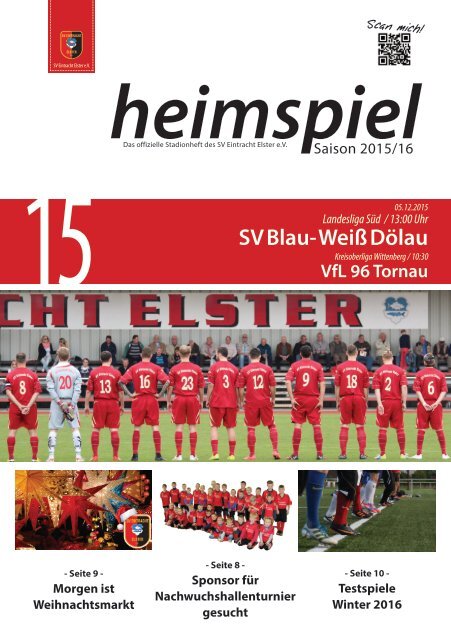 heimspiel 2015/16 - 15. Spieltag