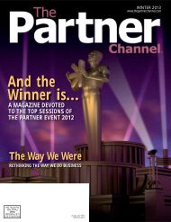 The Partner Channel Magazine Winter 2013