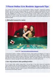 7 Finest online live roulette Approach tips