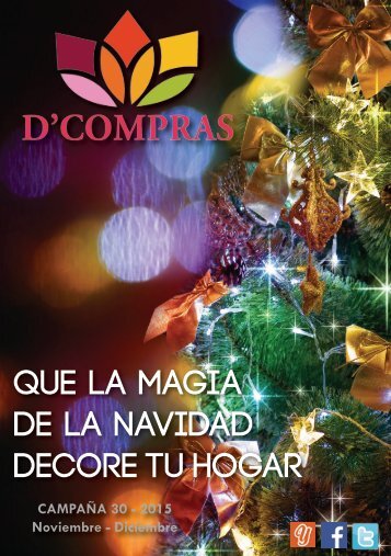 Catálogo D'Compras Diciembre 2015