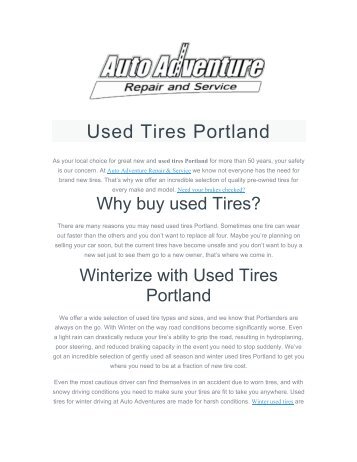 Used_Tires_Portland