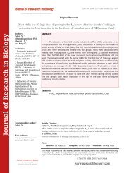 Effect of the use of a singledose of prostaglandin F2α in cows after one month of calving