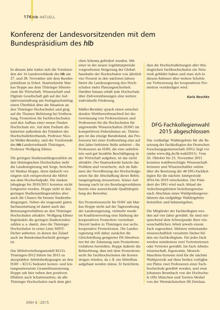 Die Neue Hochschule Heft 6/2015