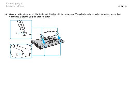 Sony VGN-SR49VT - VGN-SR49VT Istruzioni per l'uso Svedese