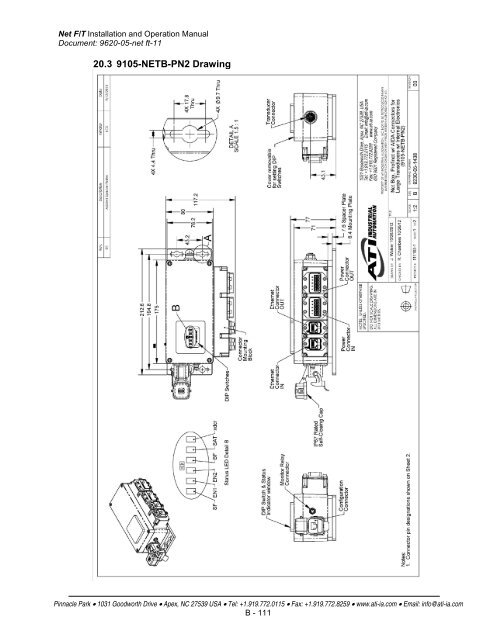 Network Force/Torque Sensor System