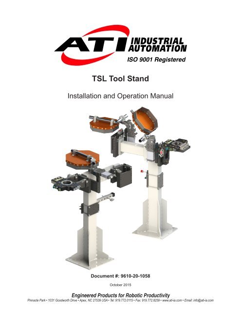 ati tool changer stand ati tool changer stand