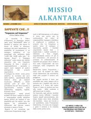 MISSIO ALKANTARA- Dicembre 2015