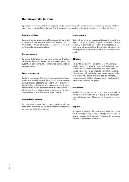 Assicurazione IEED Helvetia (compact)  Edizione gennaio 2007 ...