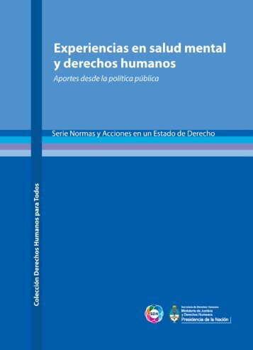 Experiencias en salud mental y derechos humanos