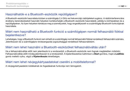 Sony VPCEB4S1R - VPCEB4S1R Istruzioni per l'uso Ungherese