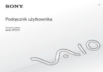 Sony VPCF24M1R - VPCF24M1R Istruzioni per l'uso Polacco