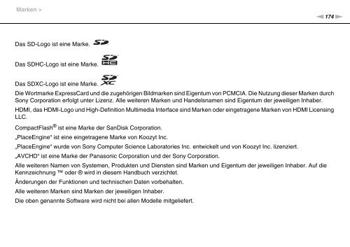 Sony VPCF24M1R - VPCF24M1R Istruzioni per l'uso Tedesco