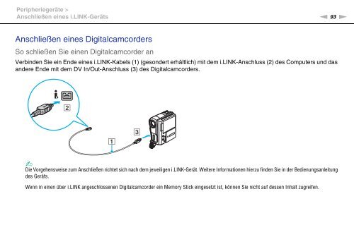 Sony VPCF24M1R - VPCF24M1R Istruzioni per l'uso Tedesco