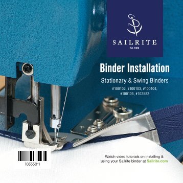 Binder Installation