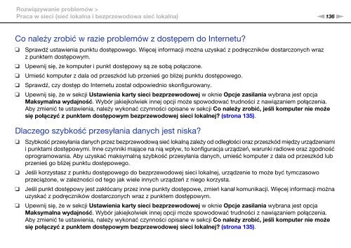 Sony VPCCB3S1R - VPCCB3S1R Istruzioni per l'uso Polacco