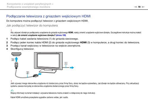 Sony VPCCB3S1R - VPCCB3S1R Istruzioni per l'uso Polacco