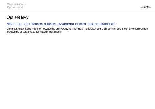 Sony VPCYB3Q1R - VPCYB3Q1R Istruzioni per l'uso Finlandese