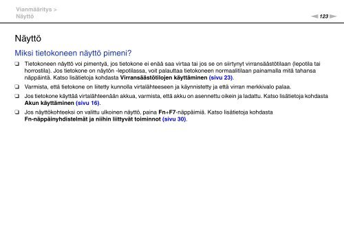 Sony VPCYB3Q1R - VPCYB3Q1R Istruzioni per l'uso Finlandese